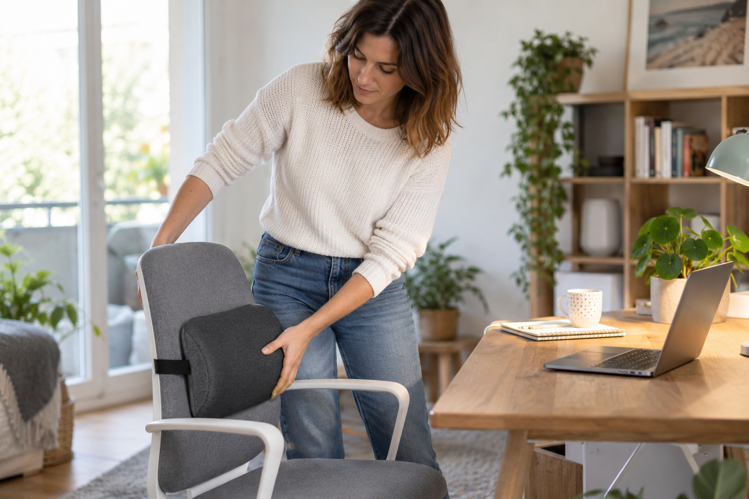 Sciatique : rechercher une position assise confortable